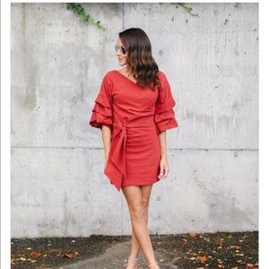 Red dress! Never worn